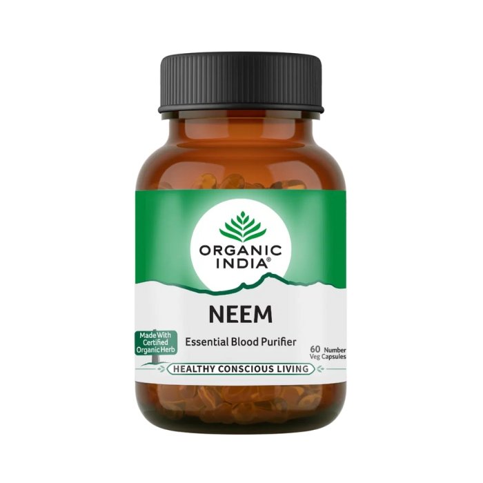 Organic India Neem - Blood Purifier Capsule