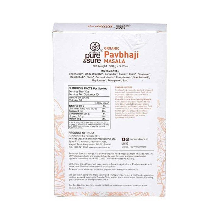 Pure & Sure Pav Bhaji Masala