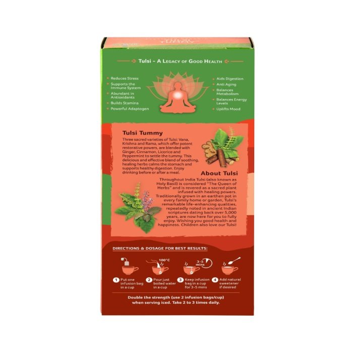 Organic India Tulsi Tummy - Caffeine Free