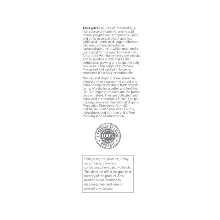 Natureland Organics Amla Juice