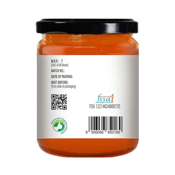 Natureland Organics Apple Jam