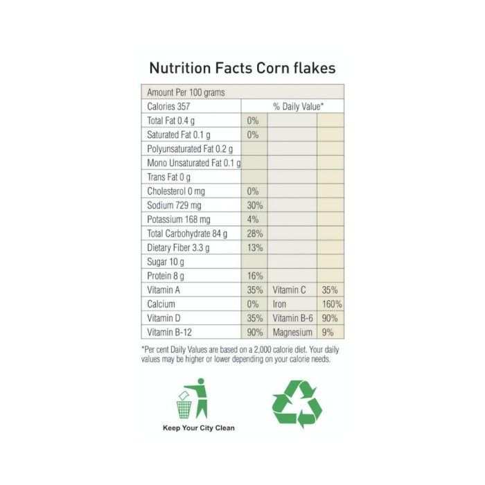 Natureland Organics Corn Flakes