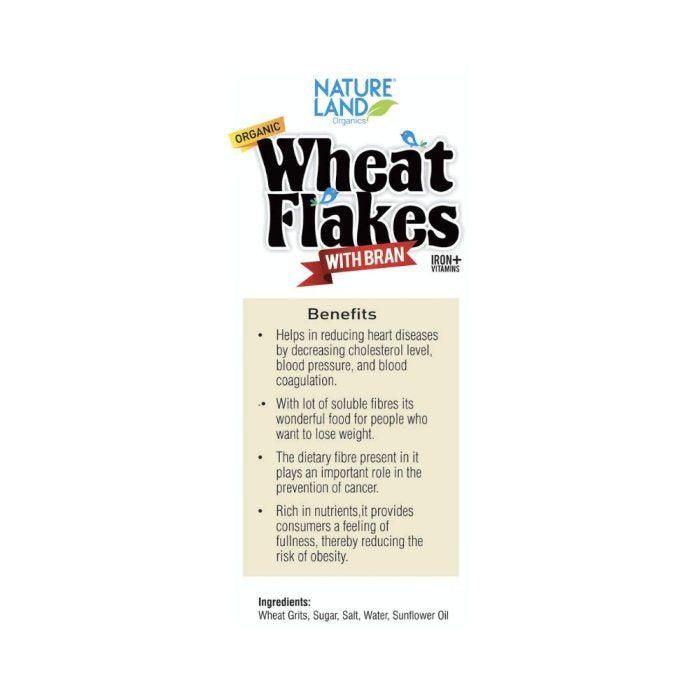 Natureland Organics Wheat Flakes
