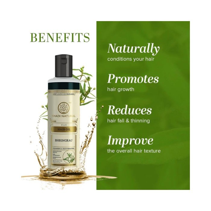 Khadi Naturals Bhringraj Hair Oil