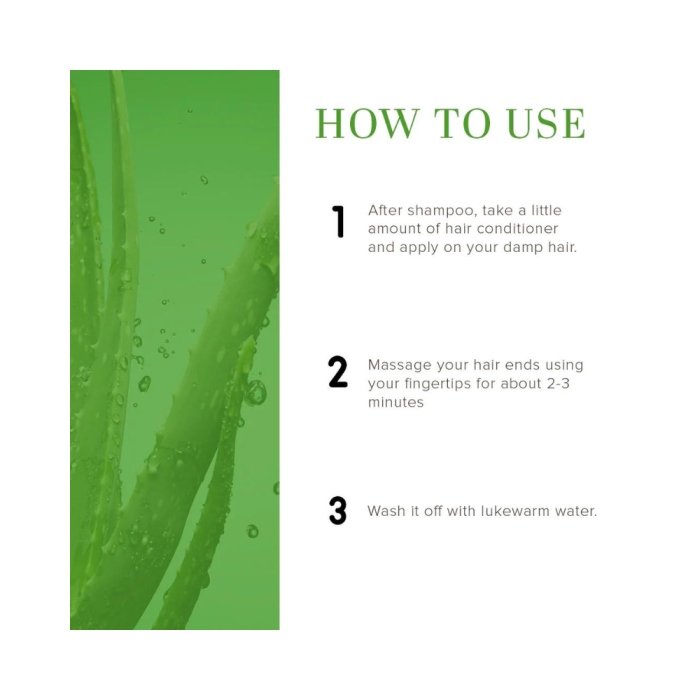 Khadi Naturals Green Tea & Alovera Hair Conditioner