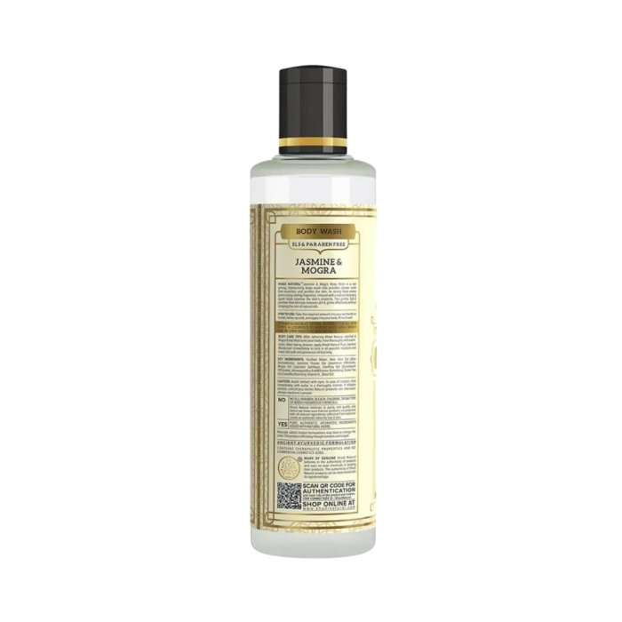 Khadi Naturals Jasmine & Mogra Bodywash (SLS & Paraben Free)