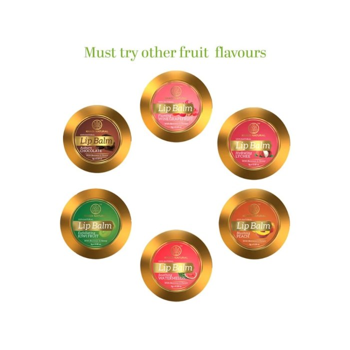 Khadi Naturals Kiwi Fruit Lip Balm