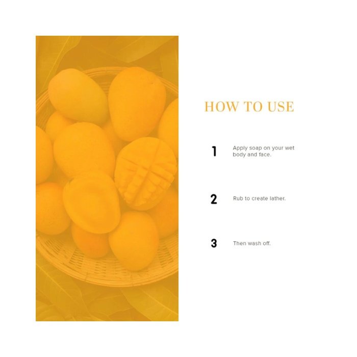 Khadi Naturals Mango Soap