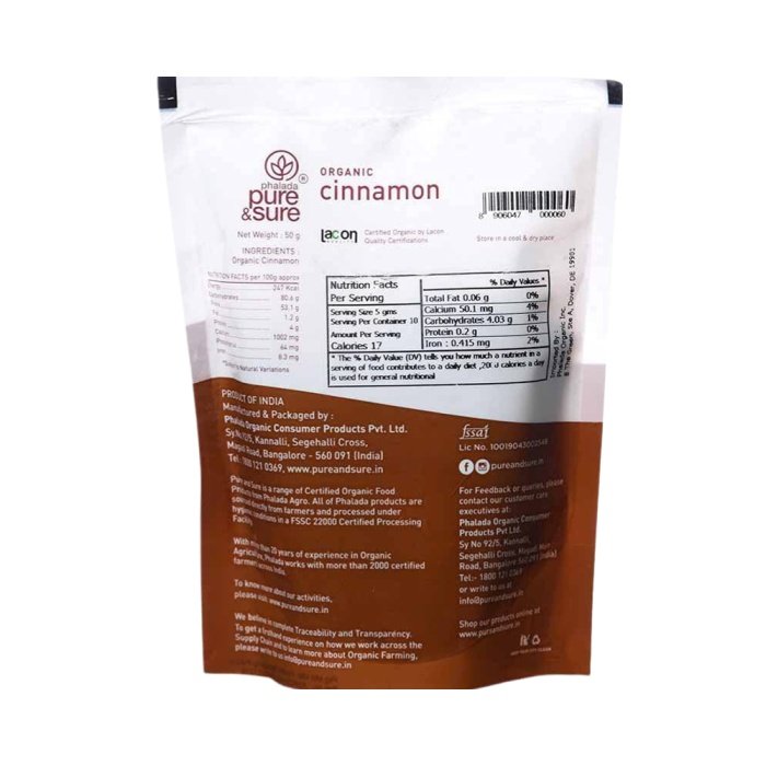 Pure & Sure Cinnamon Stick Bark