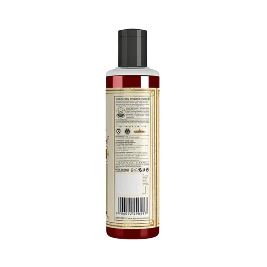Khadi Naturals Sandalwood & Honey Facewash