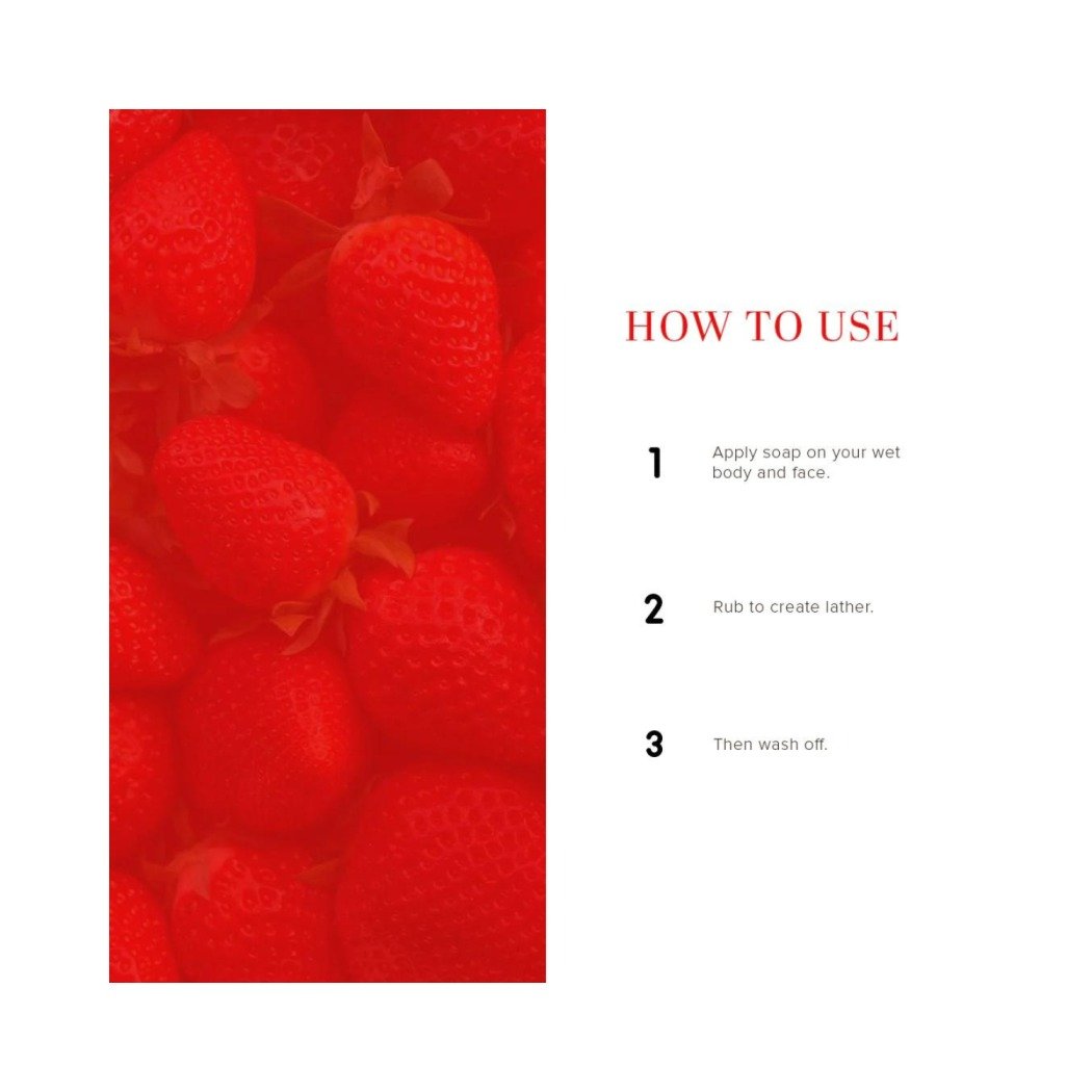 Khadi Naturals Strawberry Soap