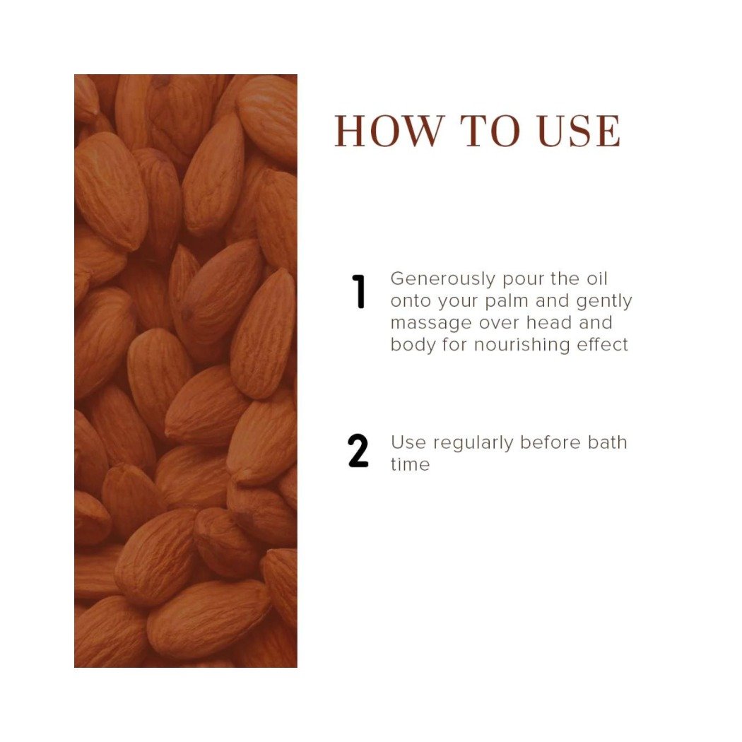 Khadi Naturals Sweet Almond Oil