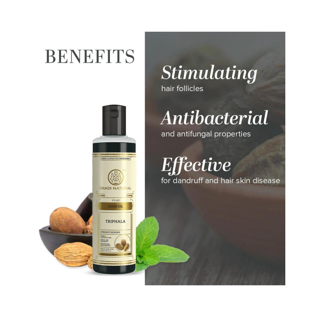 Khadi Naturals Triphala Hair Oil