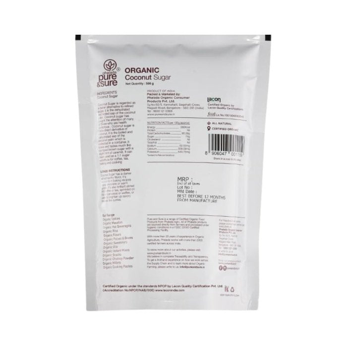 Pure & Sure Coconut Sugar