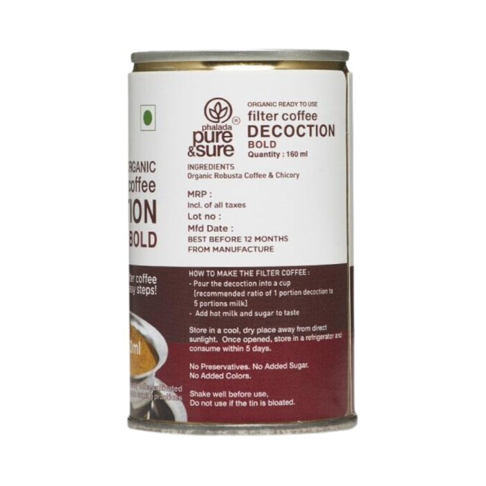 Pure & Sure Coffee Decoction (Bold)