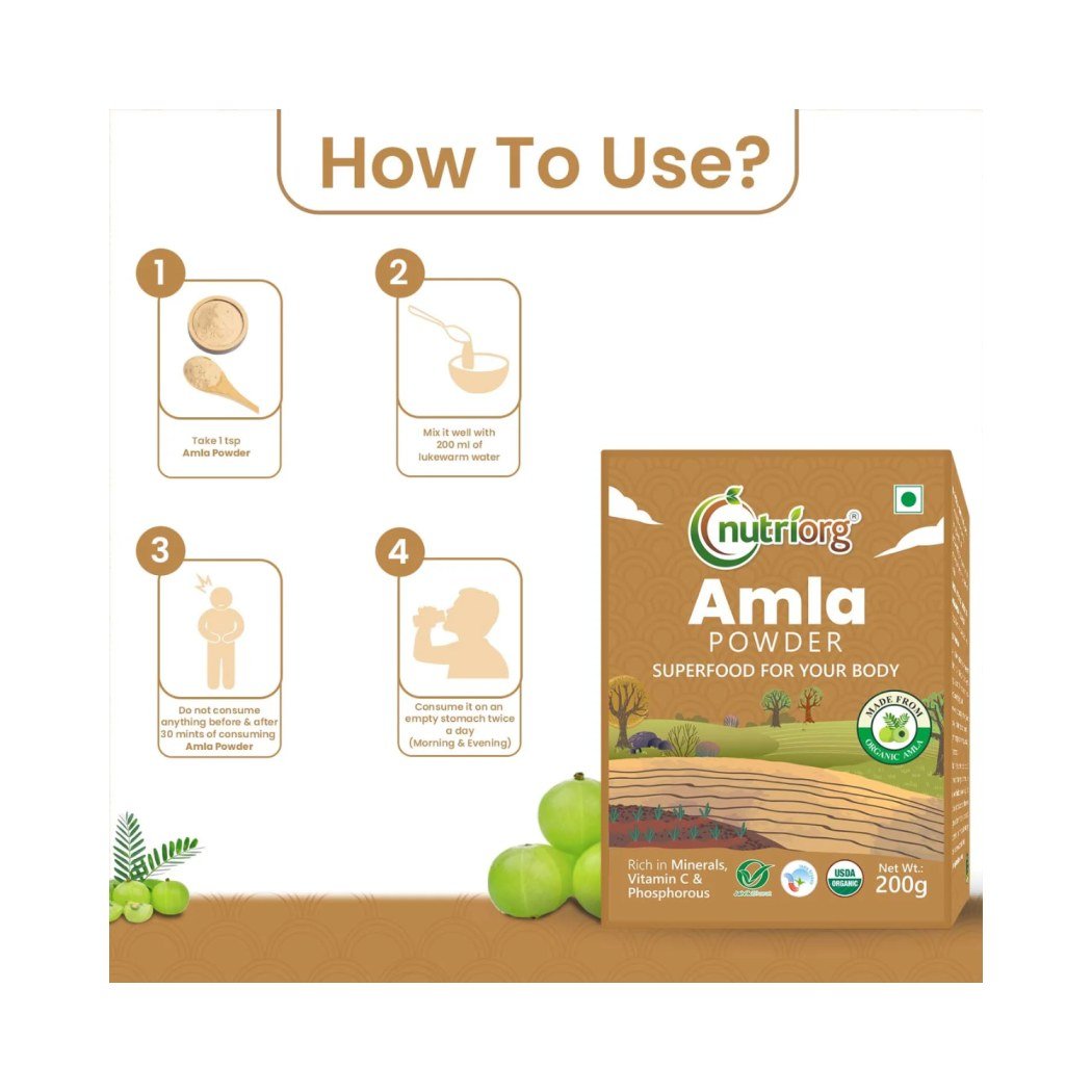 Nutriorg Amla Powder