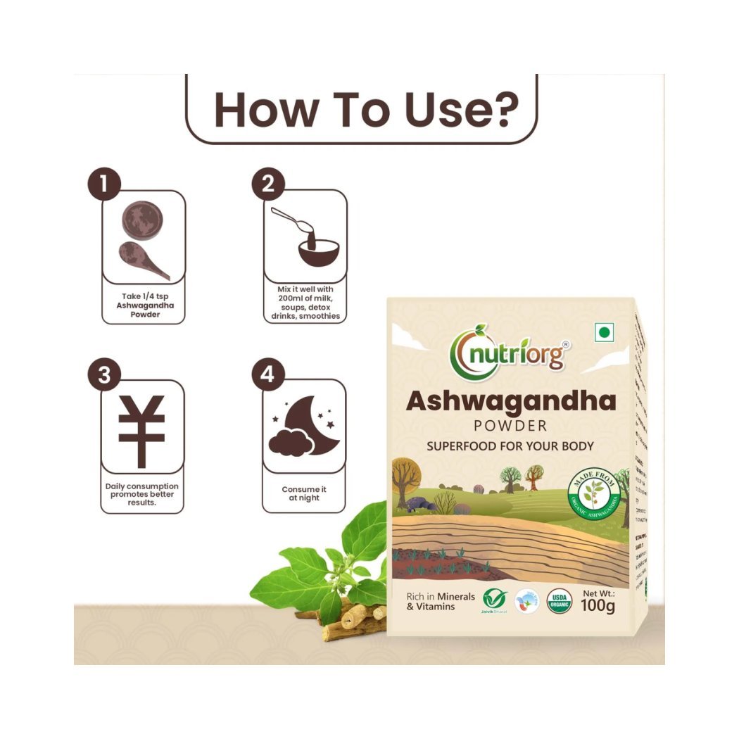 Nutriorg Ashwagandha Powder