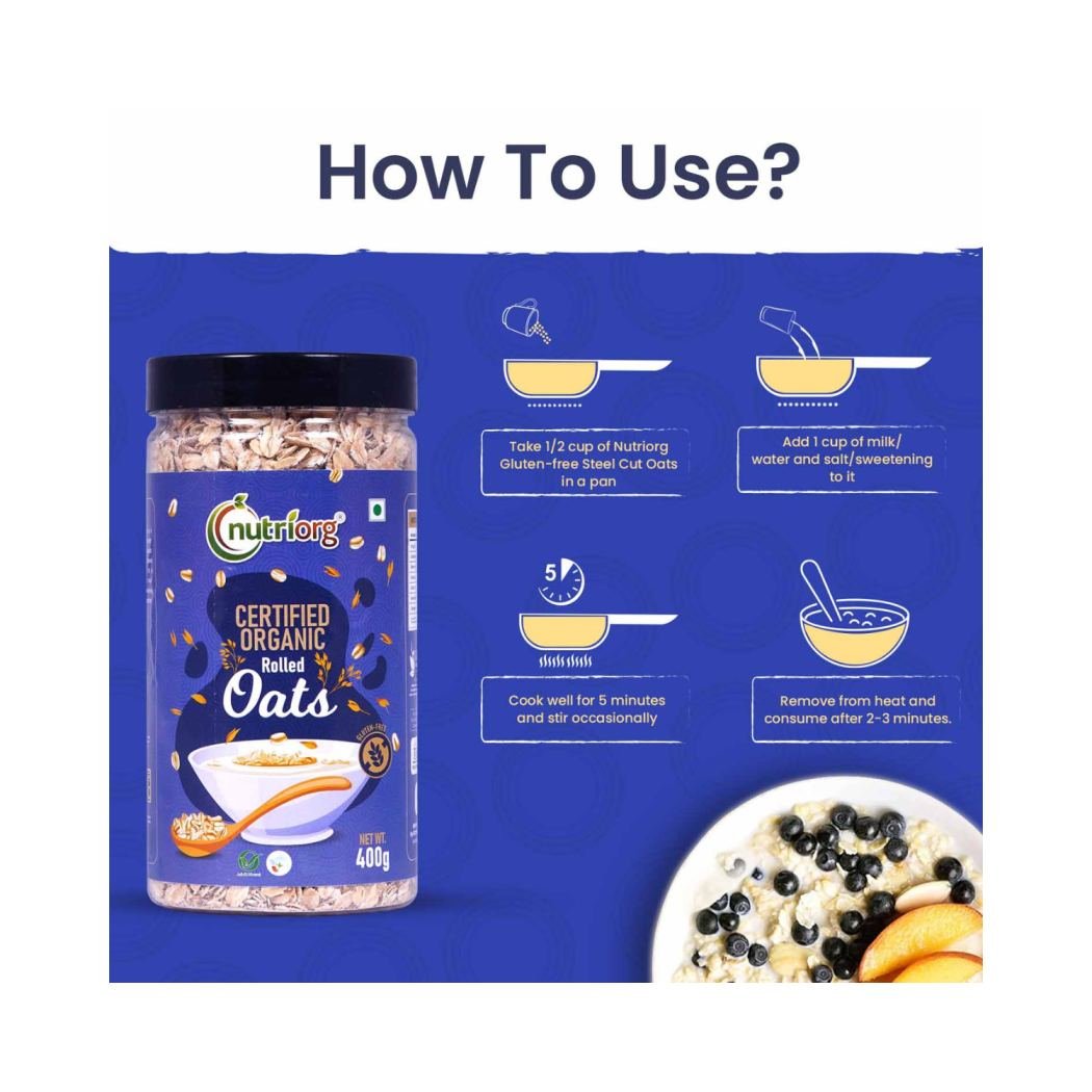 Nutriorg Rolled Oats