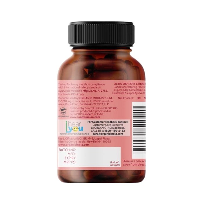 Organic India OH Boy - Men's Virility Capsule