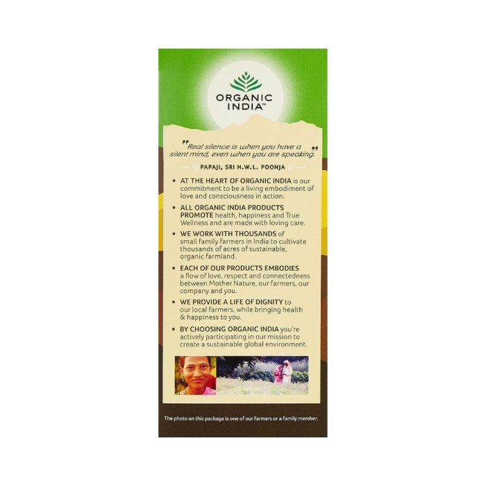 Organic India Tulsi Honey Chamomile - Caffeine Free
