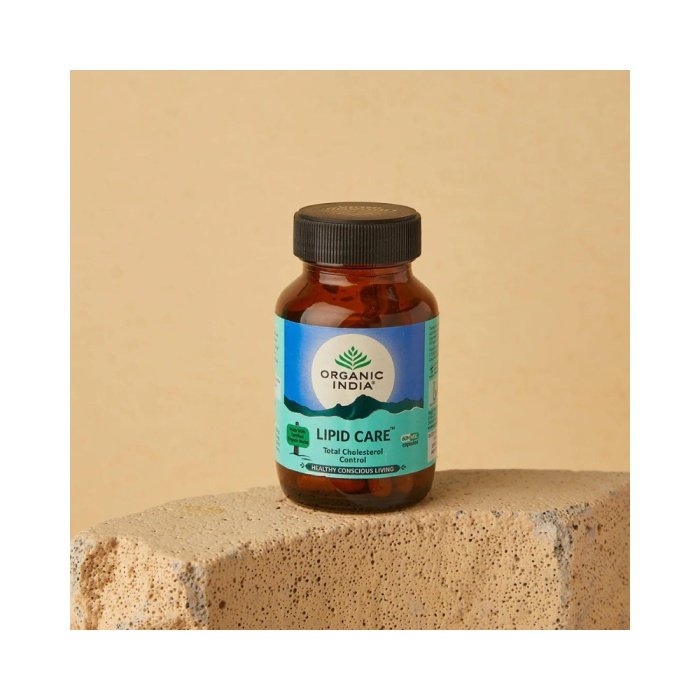 Organic India Lipid Care - Cholestrol Control Supplement Capsule