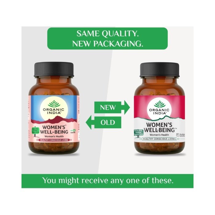 Organic India WWB - Woman Well Being Capsule