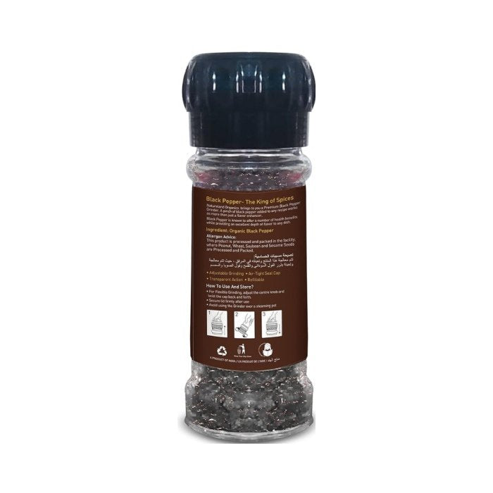 Natureland Organics Black Pepper with Crusher