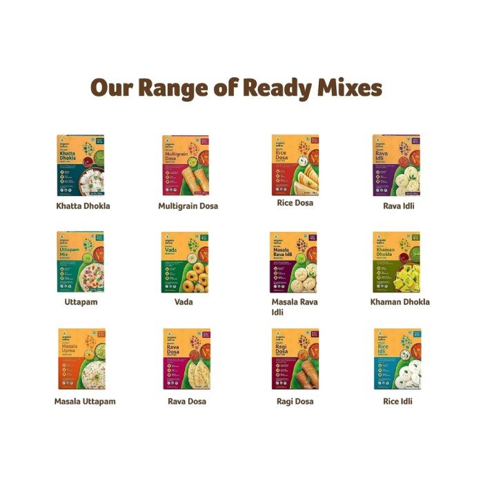 Organic Tattva Masala Rava Idli Ready Mix