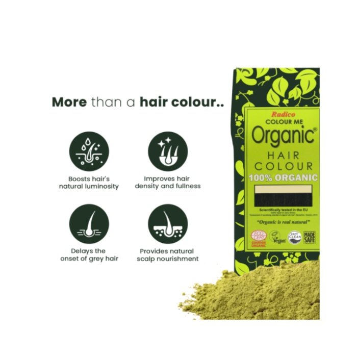 Radico Organic Hair Color Organic - Soft Black