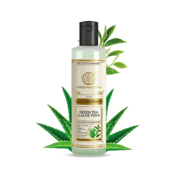 Khadi Naturals Green Tea & Alovera Hair Conditioner