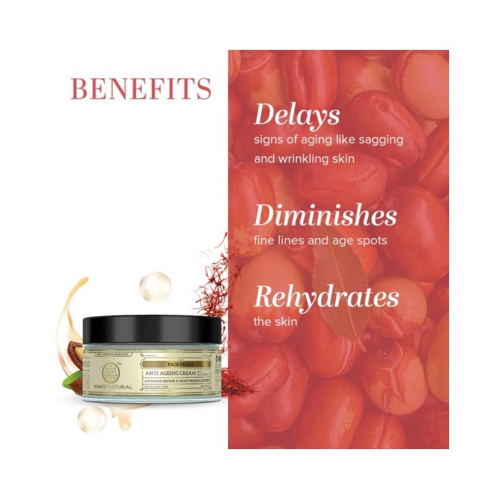 Khadi Naturals Herbal Anti Ageing Cream