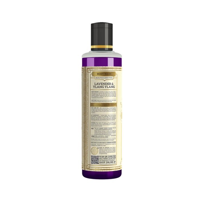 Khadi Naturals Lavender & Ylang Ylang Bodywash (SLS & Paraben Free)
