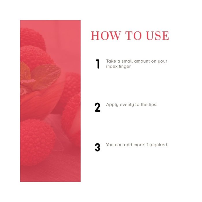Khadi Naturals Lychee Lip Balm
