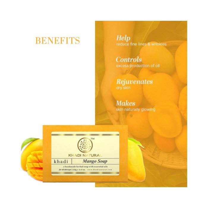 Khadi Naturals Mango Soap