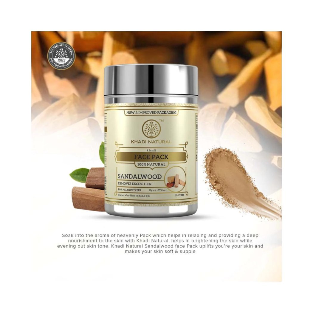 Khadi Naturals Sandalwood Facepack