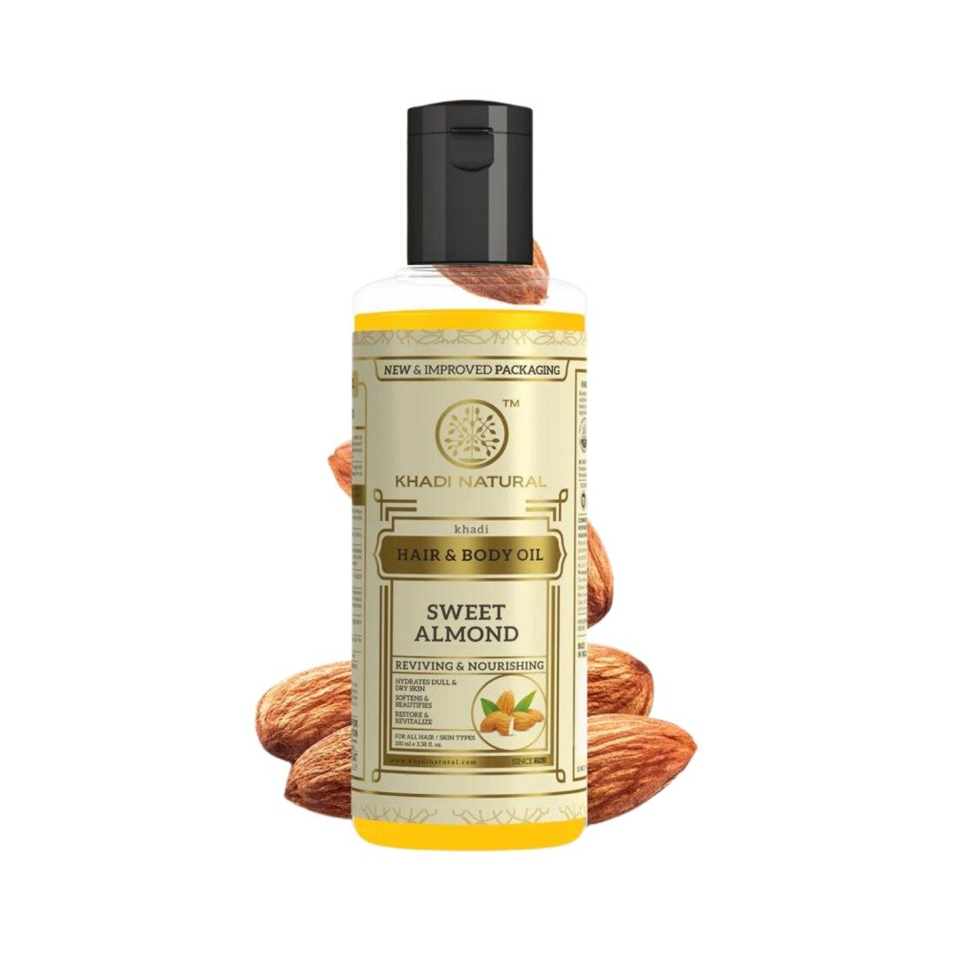Khadi Naturals Sweet Almond Oil
