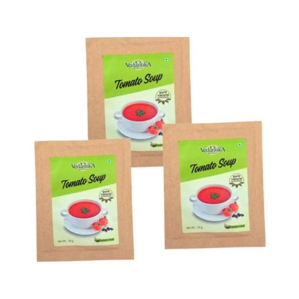 Vedantika Herbals Tomato Soup (Pack of 3x100g)