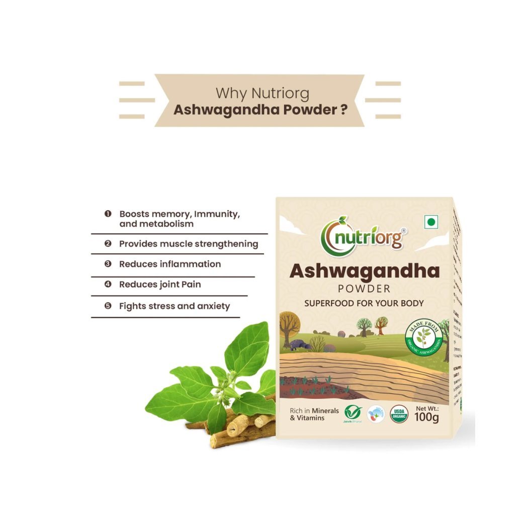 Nutriorg Ashwagandha Powder