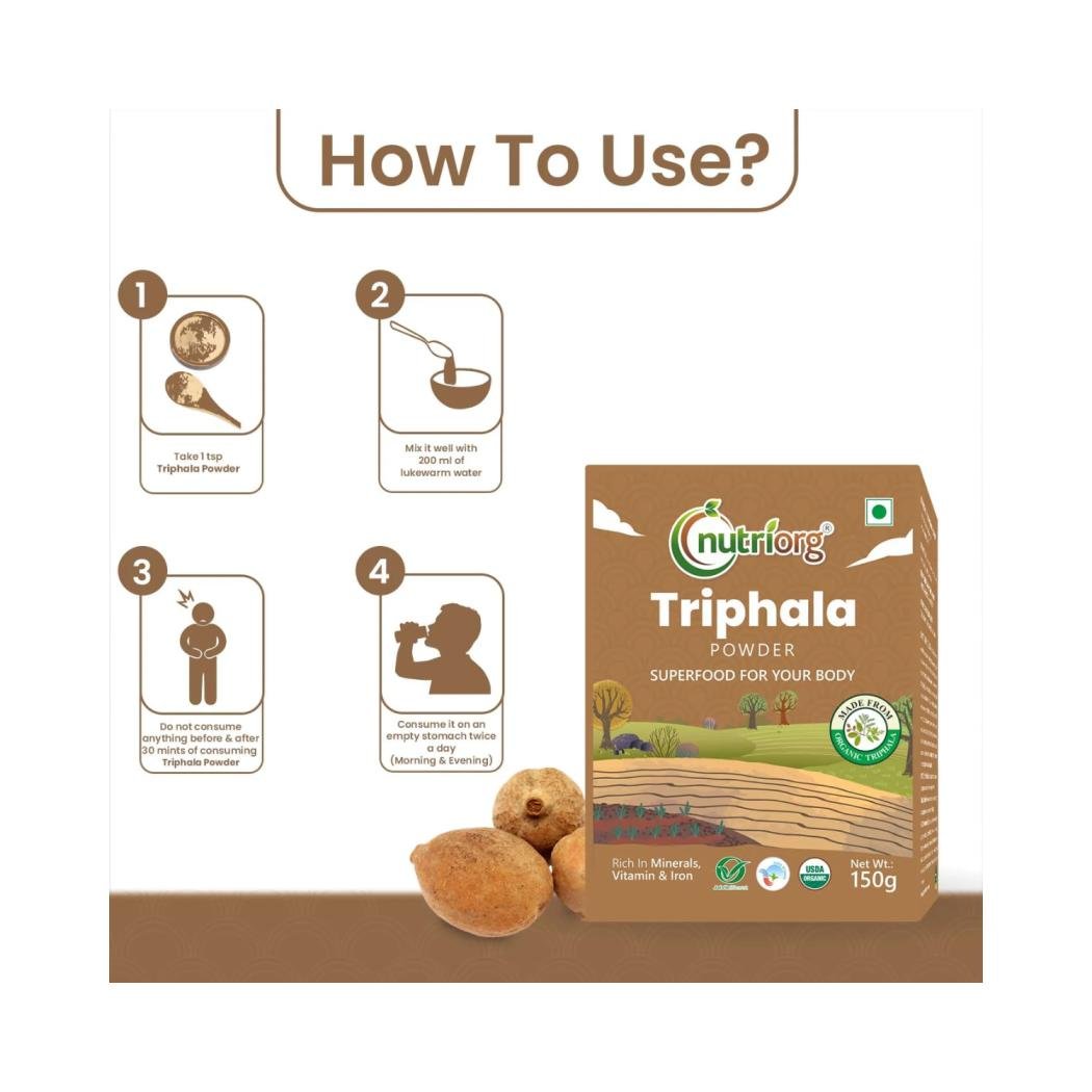 Nutriorg Triphala Powder