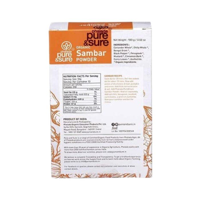 Pure & Sure Sambhar Powder
