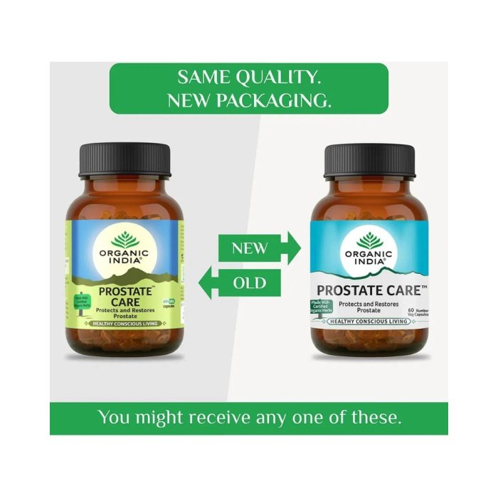 Organic India Prostate Care Capsule