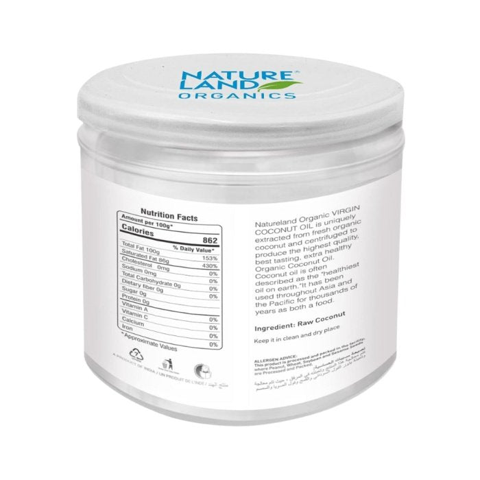 Natureland Organics Virgin Coconut Oil (Raw)