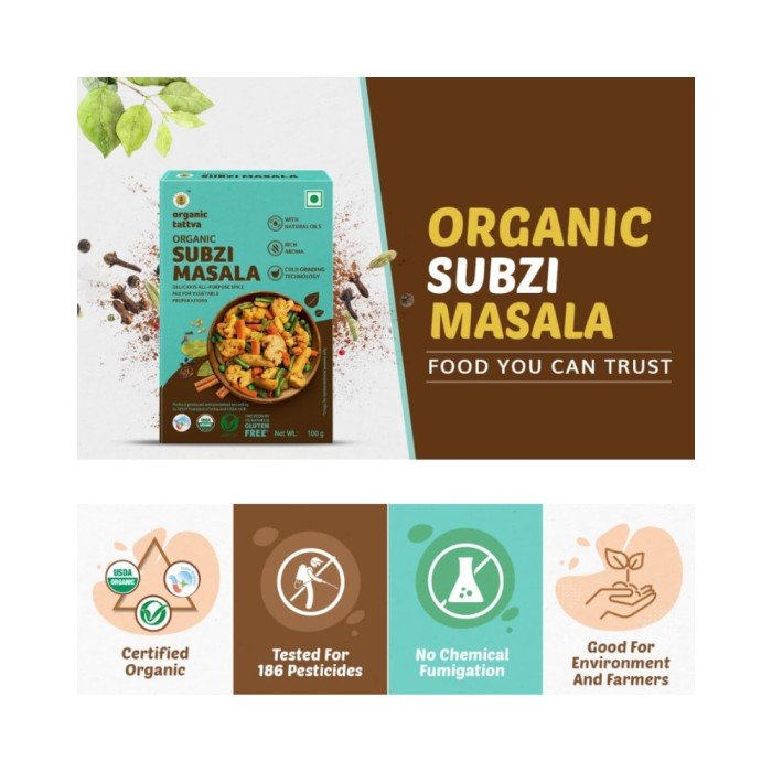 Organic Tattva Subzi Masala