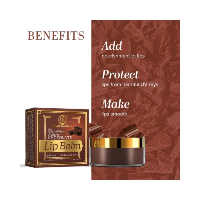 Khadi Naturals Chocolate Lip Balm
