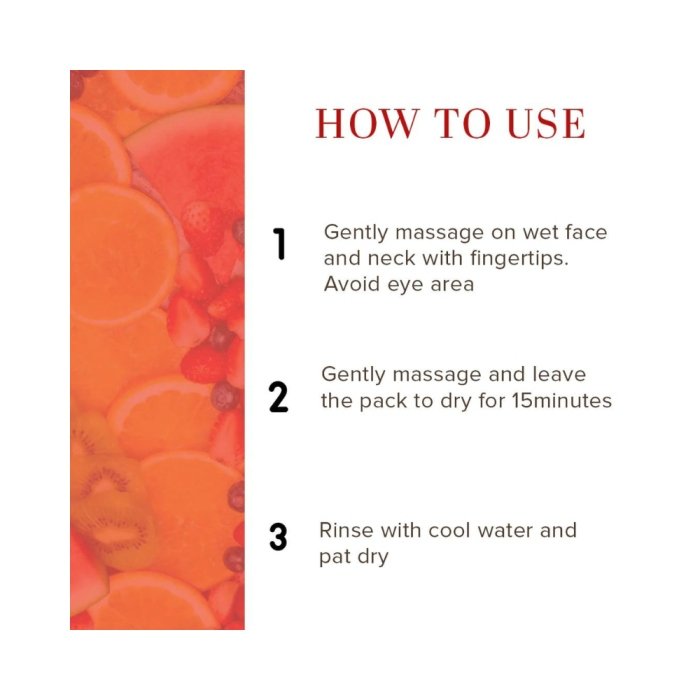 Khadi Naturals Fruit Face Pack