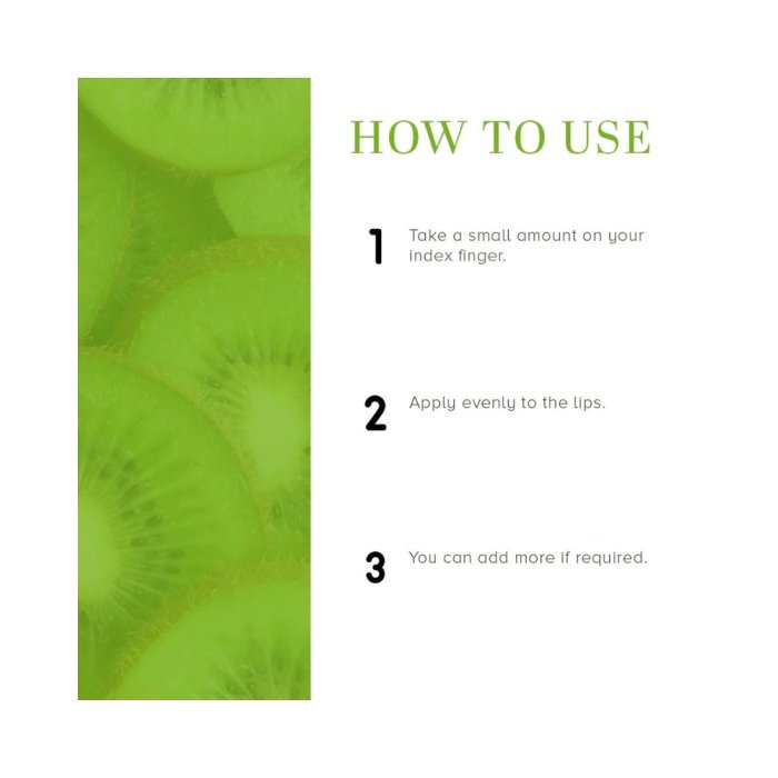 Khadi Naturals Kiwi Fruit Lip Balm