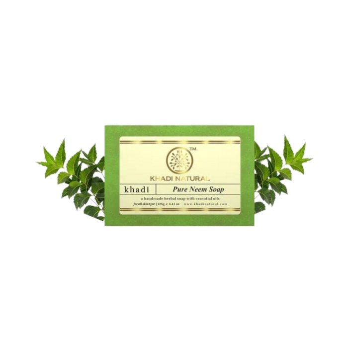 Khadi Naturals Pure Neem Soap