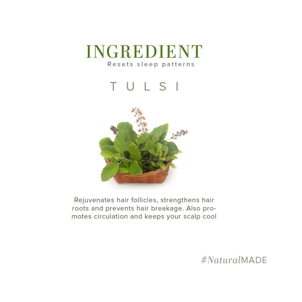 Khadi Naturals Tulsi Hair Oil