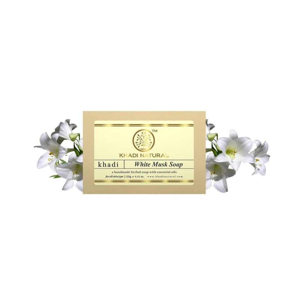 Khadi Naturals White Musk Soap
