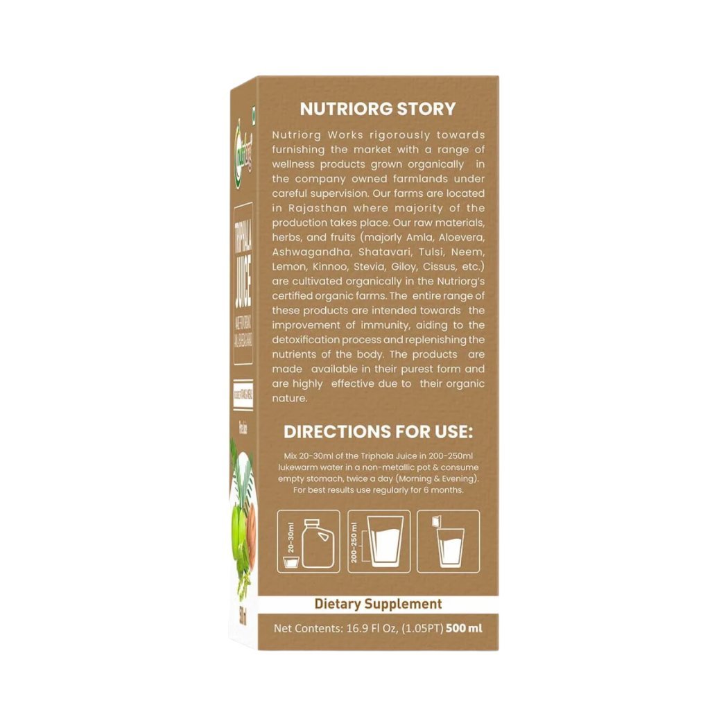 Nutriorg Triphala Juice